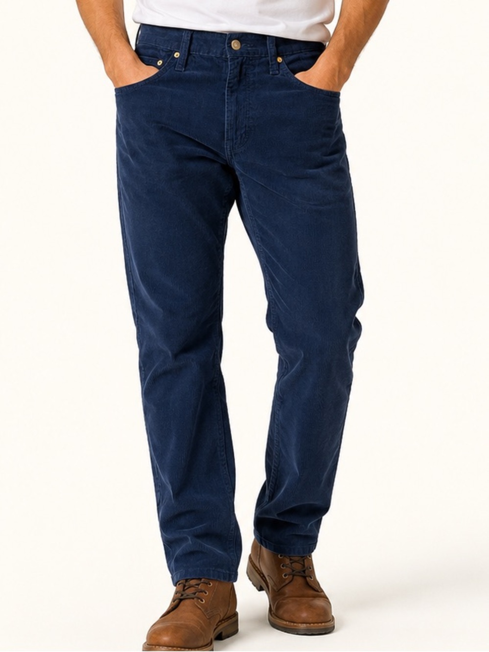 Levi’s 511 Navy Blue Corduroy Slim Pants 32x32